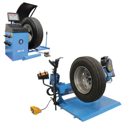 Atlas TTC305A Truck Tire Changer + WBT210 Wheel Balancer Combo