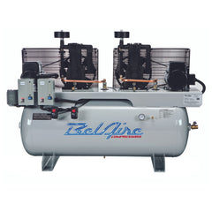 BelAire 6312D Reciprocating Air Compressor Iron Series 10HP Duplex
