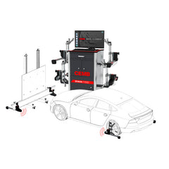 CEMB DWA1100ADAS Wheel Alignment System with ADAS