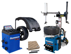 Dannmar DT-50A Tire Changer + DB-70 Wheel Balancer + Weights Combo