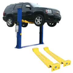 Atlas 9KOHX Overhead Two Post Lift + Lawn Mower Adapter Combo