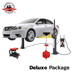 MaxJax M7K ALI Certified Portable Two Post Lift Deluxe Package