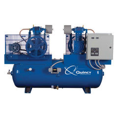 Quincy 471CC12DC QT-7.5 Pro Duplex Reciprocating Air Compressor