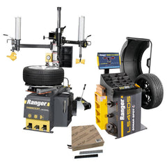 Ranger R980DP Tire Changer + LS45DS Wheel Balancer + Weights Combo