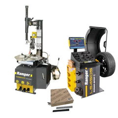 Ranger R980XR Tire Changer + LS45DS Wheel Balancer + Weights Combo