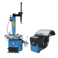 Atlas TC289 Wheel Clamp Tire Changer + WB11 Computer Wheel Balancer Combo