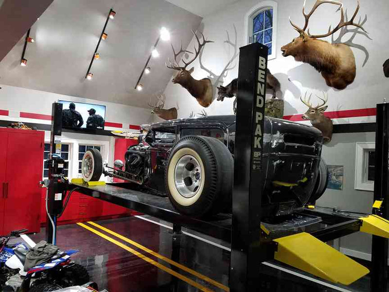 BendPak HD9XW Four Post Lift – 105469 Man Cave