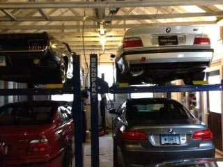 Two BendPak HD9 Lifts