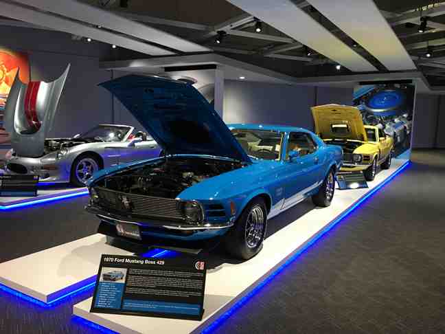 Newport Car Museum 4 Post Lift