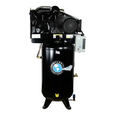 Atlas AF9P Two Stage 7.5HP 80 Gallon Air Compressor Plus Pkg