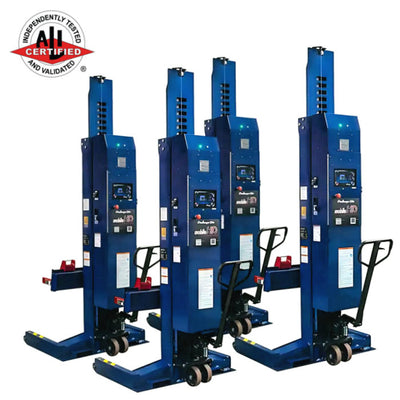 Challenger Lifts CLHM-190 Heavy-Duty Mobile Column Lifts Set of 4