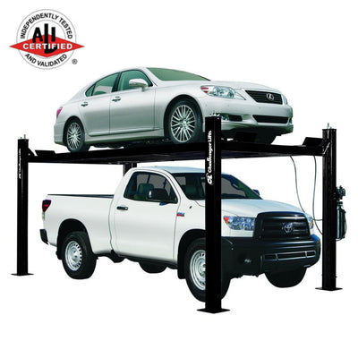 Challenger Lifts CL4P9X Home Storage Four Post Lift Extended Height