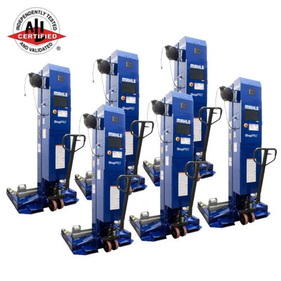 MAHLE ShopPRO CML-7 Wireless Mobile Column Lifts Set of 6