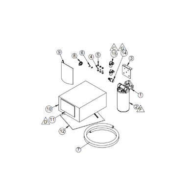KleenTec 62006 Filter Assembly for Solvent Parts Washers