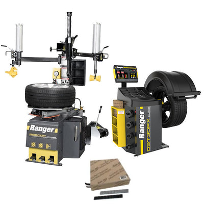 Ranger R980DP-L Tire Changer + DST30PX Wheel Balancer + Weights Combo
