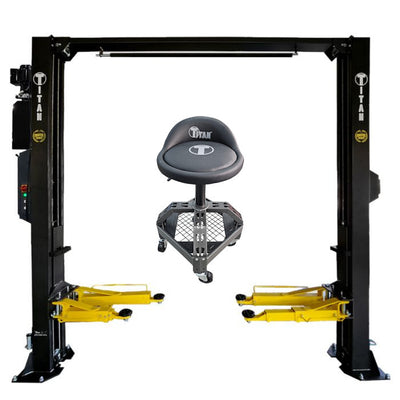 Titan Lifts MASTER Series HD2P-9KMSC Clearfloor Two Post Lift