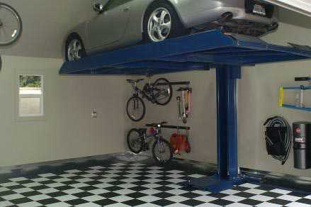 Single Post Lift for Remodel